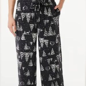 Joyspun JS Hacci Pants Black/White Print